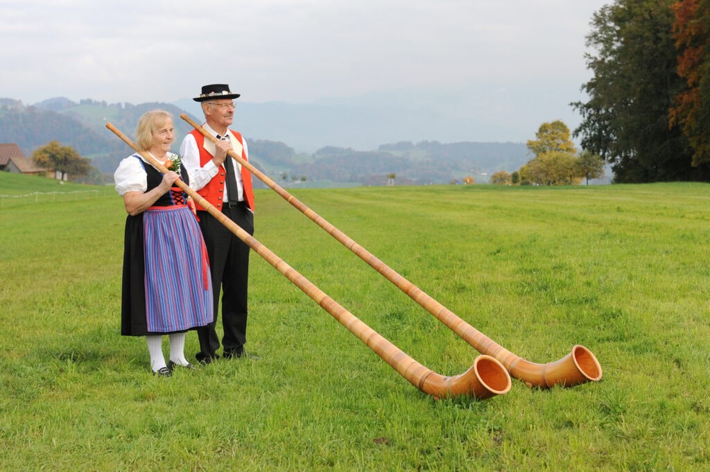 Alphorntrio Holzwurm, Alphornmusik